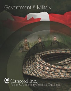Military Rope and Accessories catalogue from Cancord